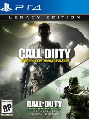 2 juegos en 1 Call of Duty Infinite Warfare Español PS4