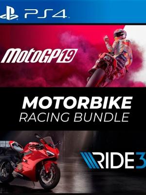 2 JUEGOS EN 1 MOTORBIKE RACING BUNDLE PS4